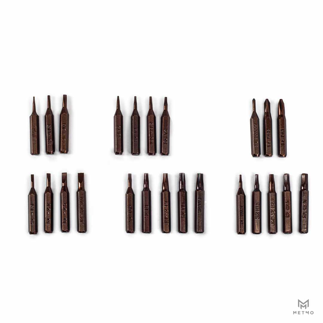 24pcs Driver Hardened Micro Bit Accessory Set