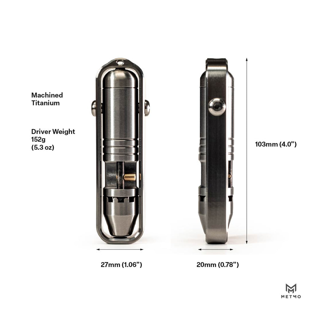 MetMo Titanium Pocket Driver
