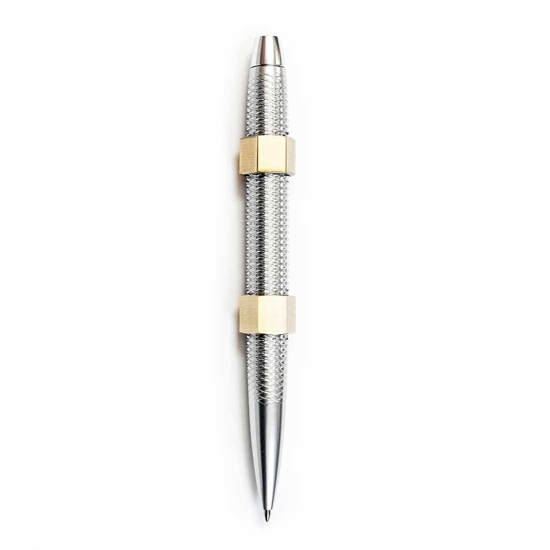 MetMo Dual Threaded Aluminium Fidget Pen