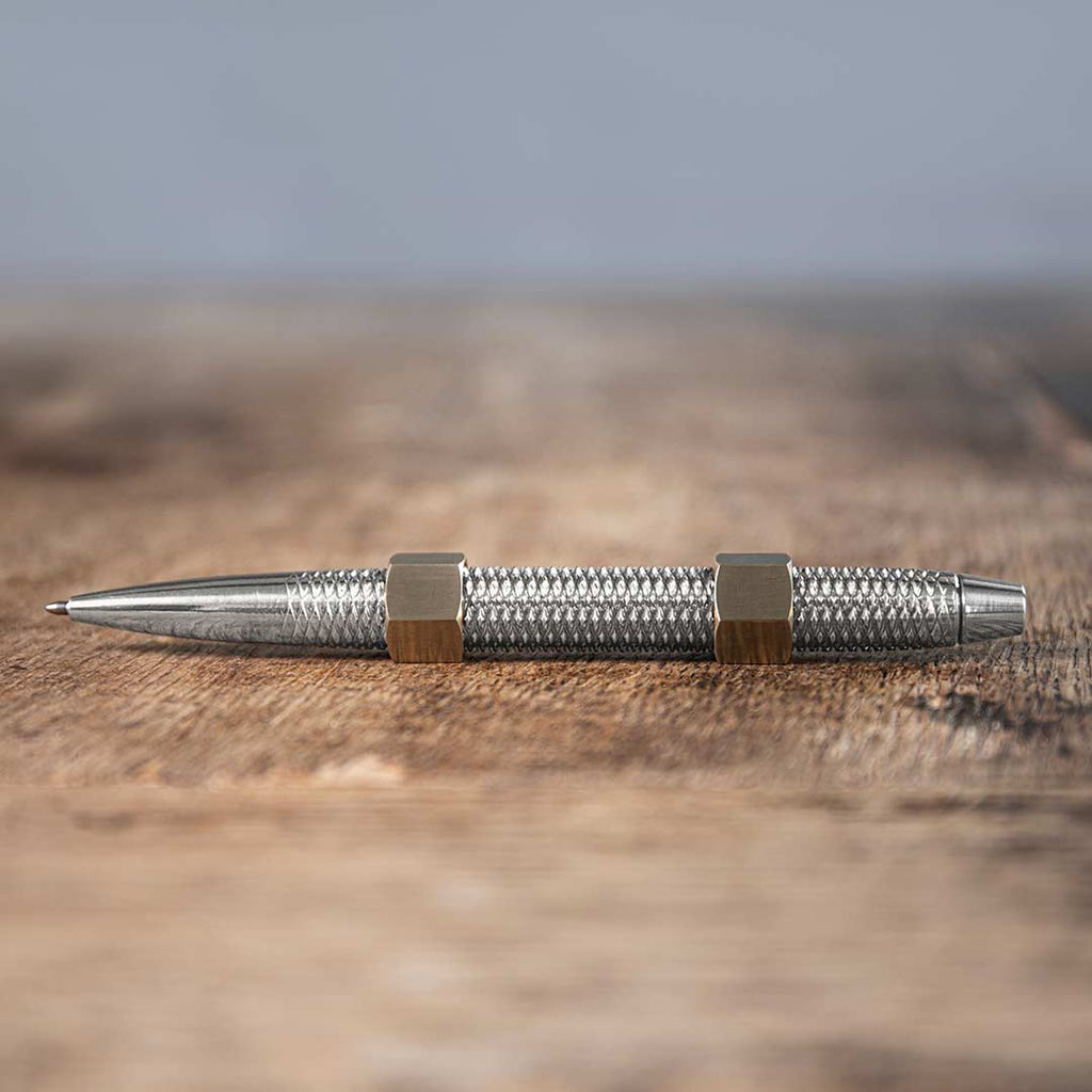 MetMo Dual Threaded Aluminium Fidget Pen