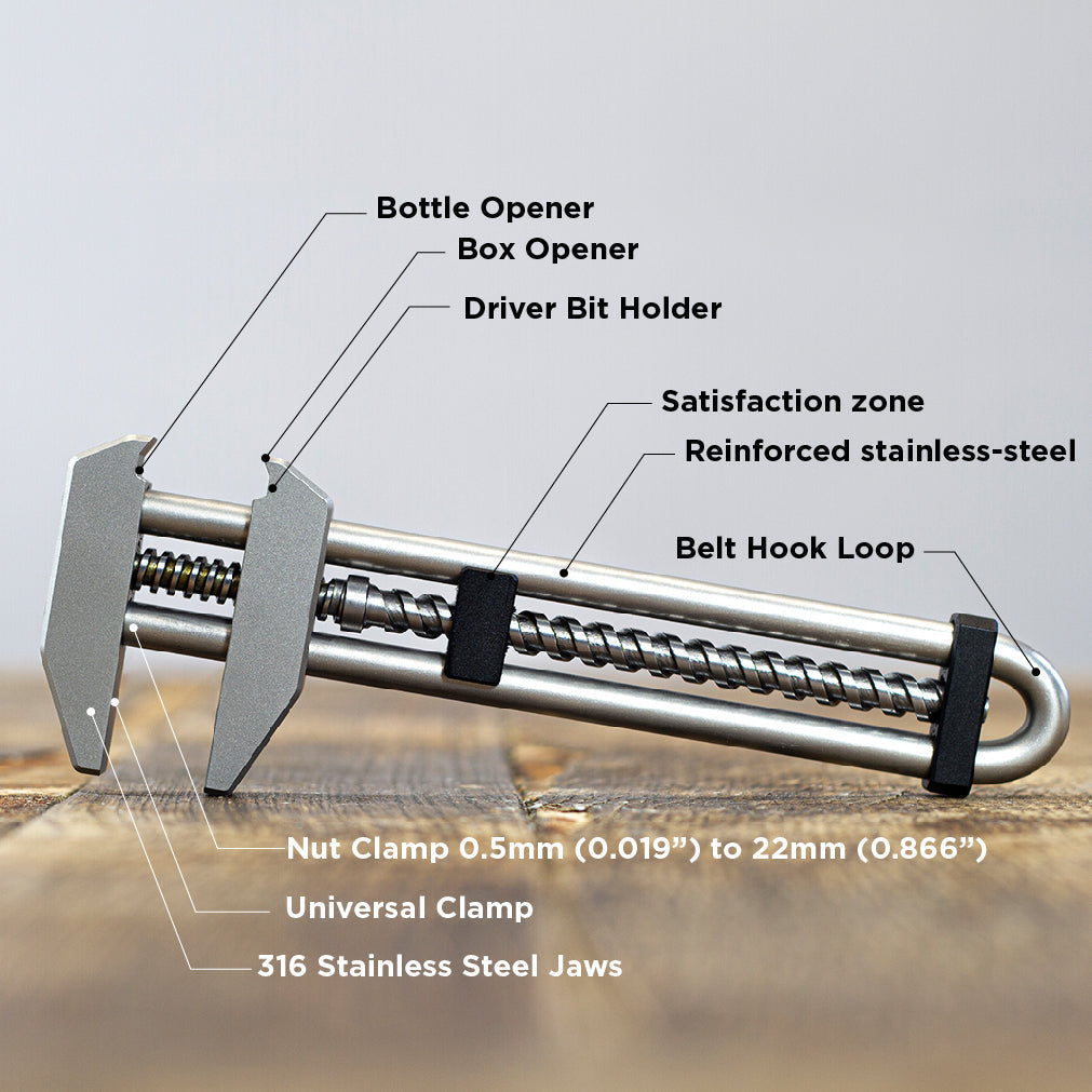 MetMo Stainless Steel Wrench Grip