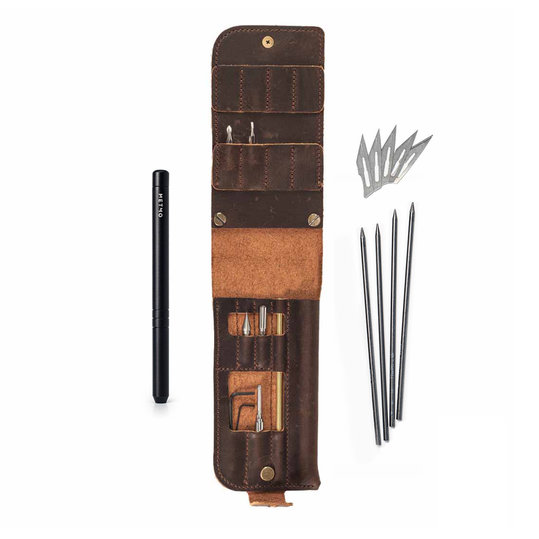 Multi Drive Leather Case Bundle