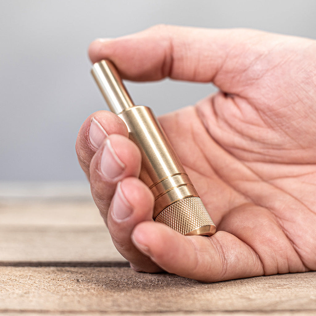 MetMo Brass Fidget Piston