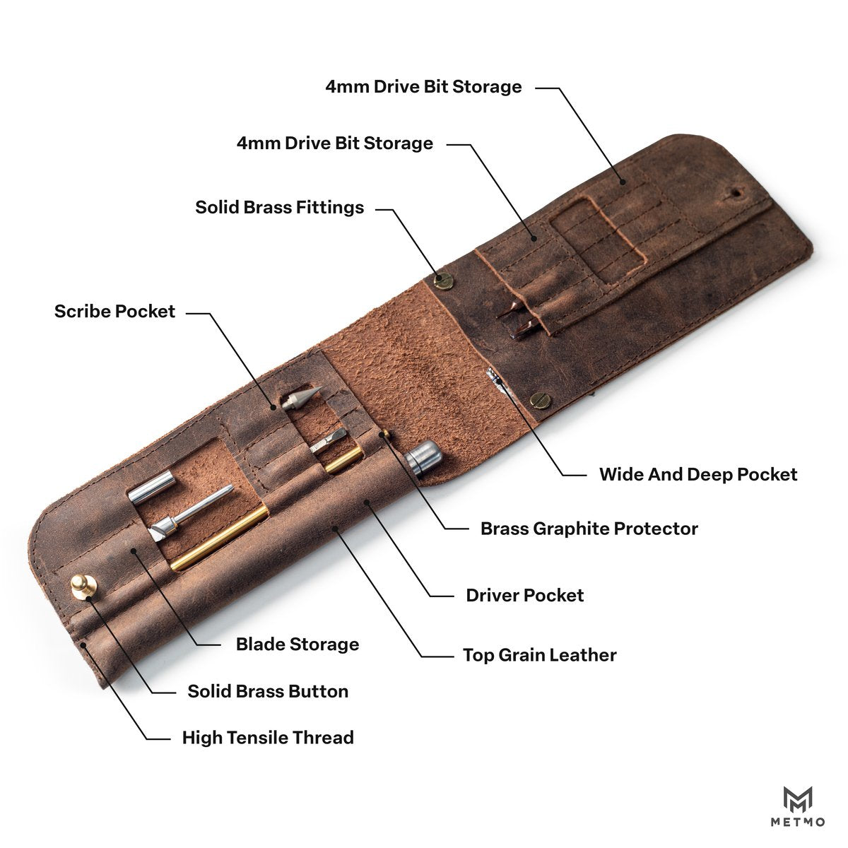 Multi Drive Leather Case