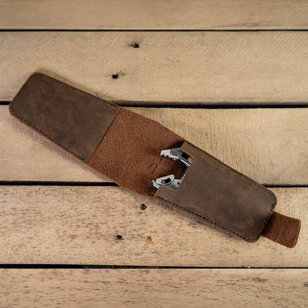 Pocket Grip Leather Pouch